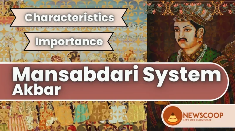 Mansabdari system of Akbar