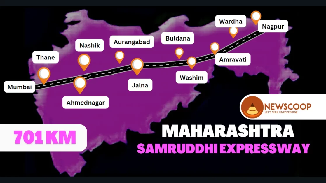 Samruddhi Mahamarg Route Map- Expressway