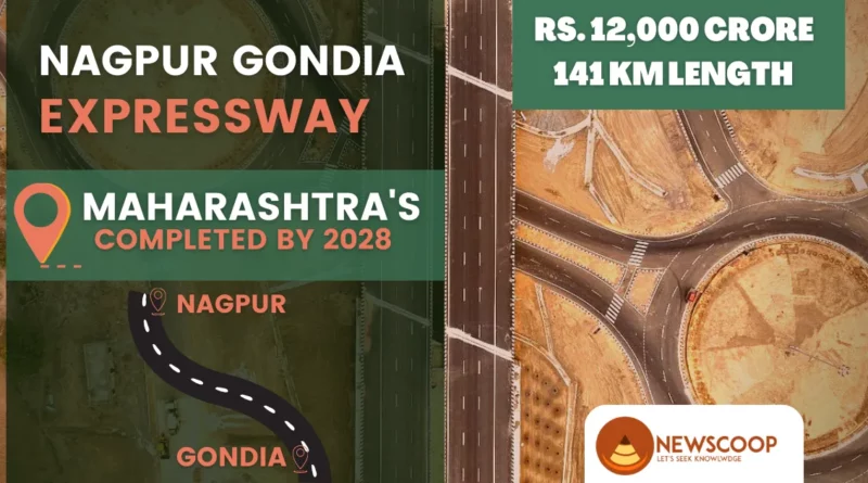 Nagpur-Gondia Expressway Route Map