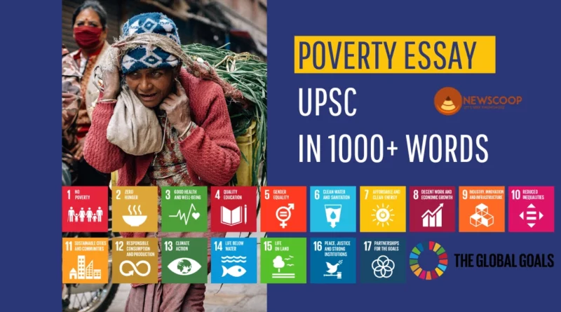 Essay on Poverty FOR UPSC