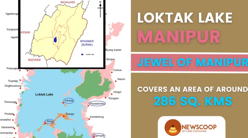 Loktak Lake Manipur UPSC Map