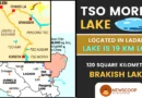 Tso Moriri Lake Map Location UPSC