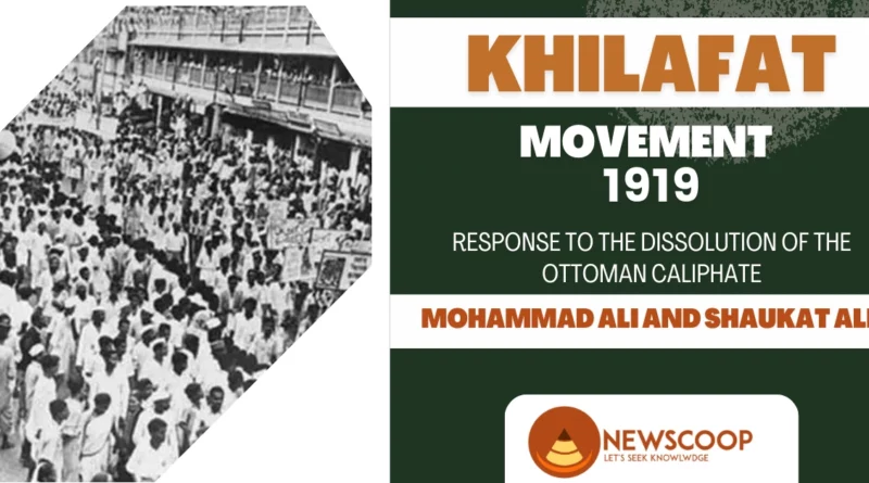 Khilafat Movement UPSC - Date and Year