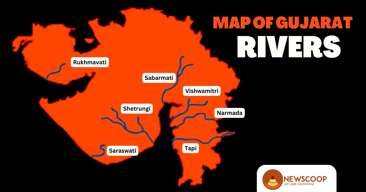 Tapi River UPSC Map