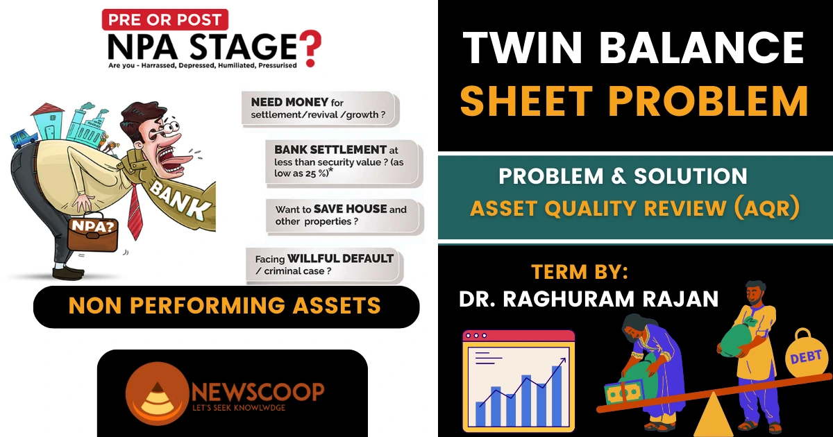 What is Twin Balance Sheet Problem UPSC and Solution