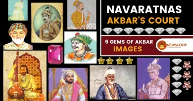 9 Navratnas of Akbar - Nine Gems of Akbars Court with Names and Images