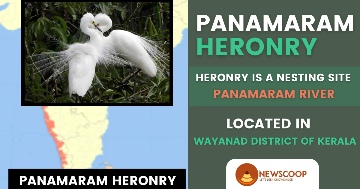 Panamaram Heronry in Kerala - UPSC