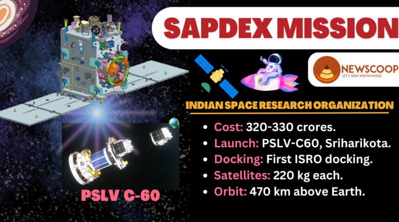 SPADEX Mission of ISRO Docking Time for UPSC